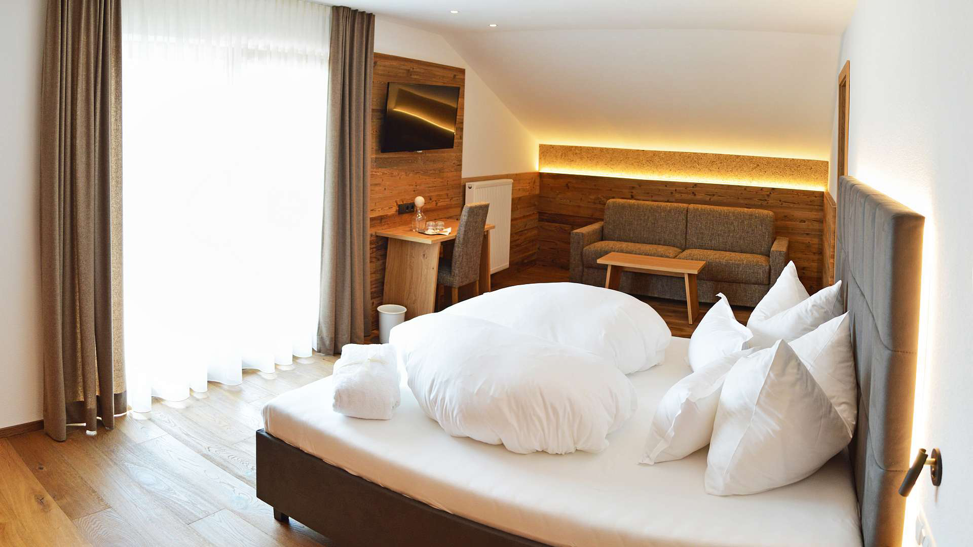 Zimmer Oberhaus - Doppelbett